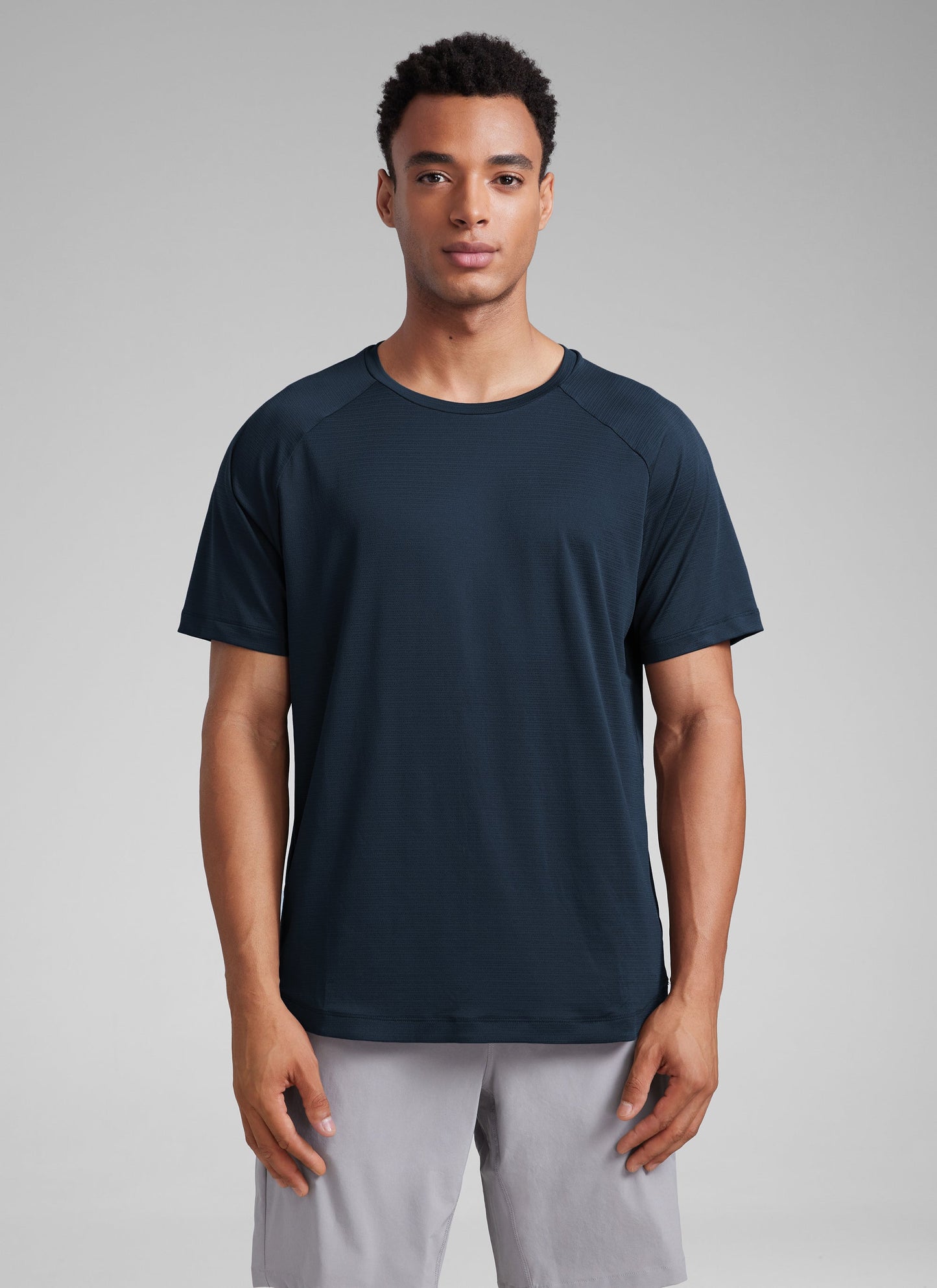 Lightweight Quick Dry Short Sleeves Crew Neck