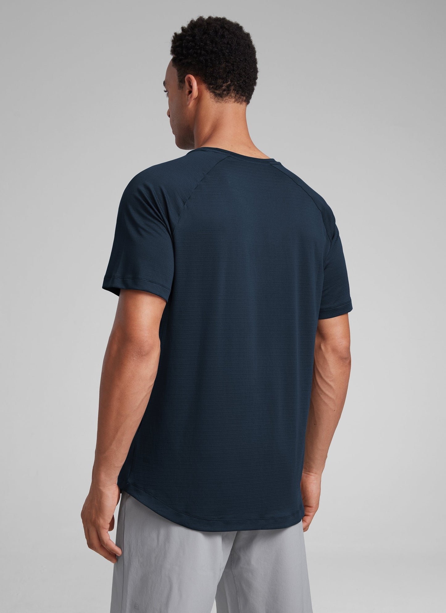 Lightweight Quick Dry Short Sleeves Crew Neck