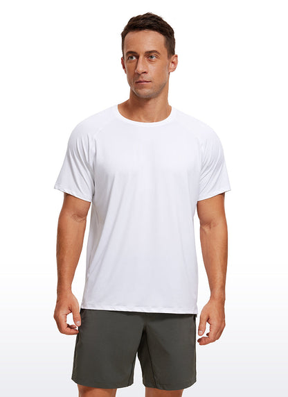 Workout Short Sleeve Round Neck