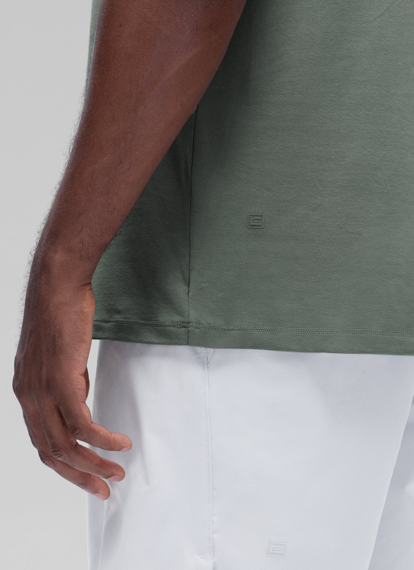 Poly Cotton-Blend Lightweight Short Sleeve