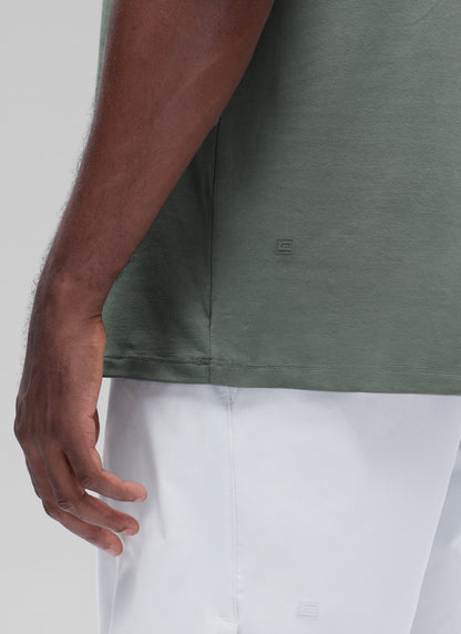 Poly Cotton-Blend Lightweight Short Sleeve