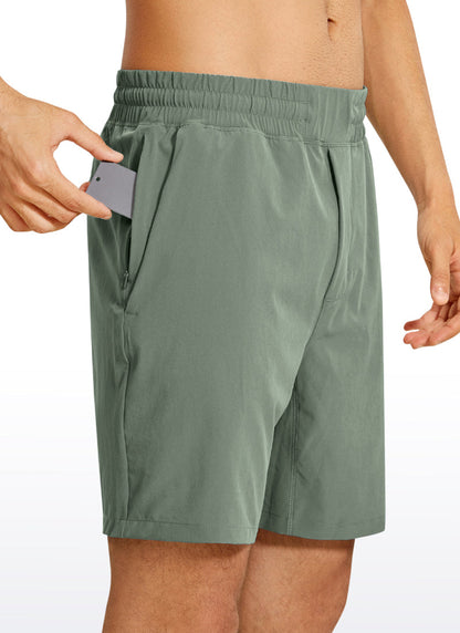 Feathery-Fit Athletic Shorts 7''- Linerless