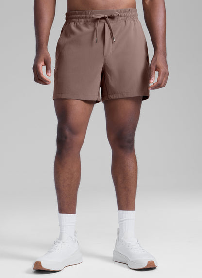 Feathery-Fit Workout Shorts 5''- Linerless