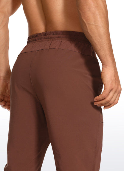 Quick Dry Workout Joggers 29''- Zip Pockets