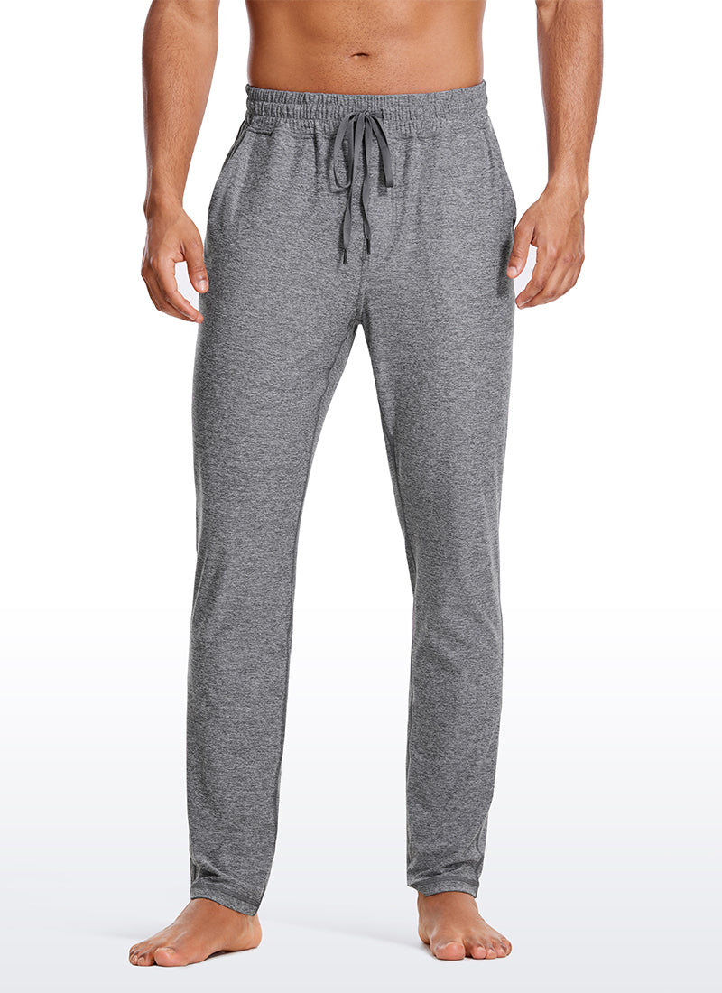 Brushed Lightweight Lounge Sweatpants with Pockets 30"