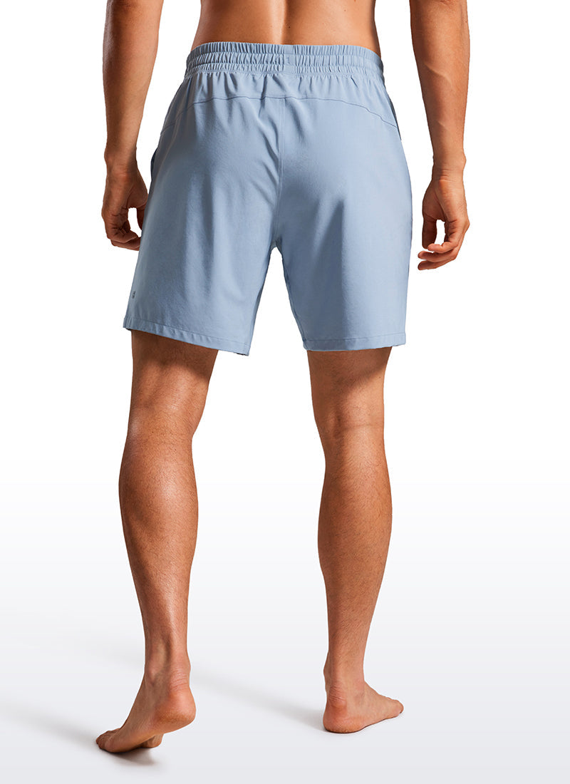 Swim Trunks 7'' with Zipper Pockets