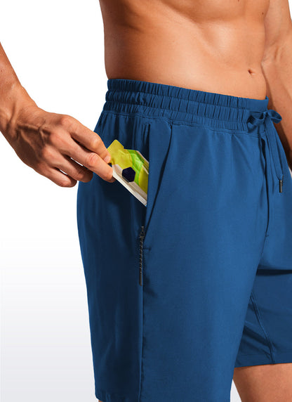 Swim Trunks 7'' with Zipper Pockets