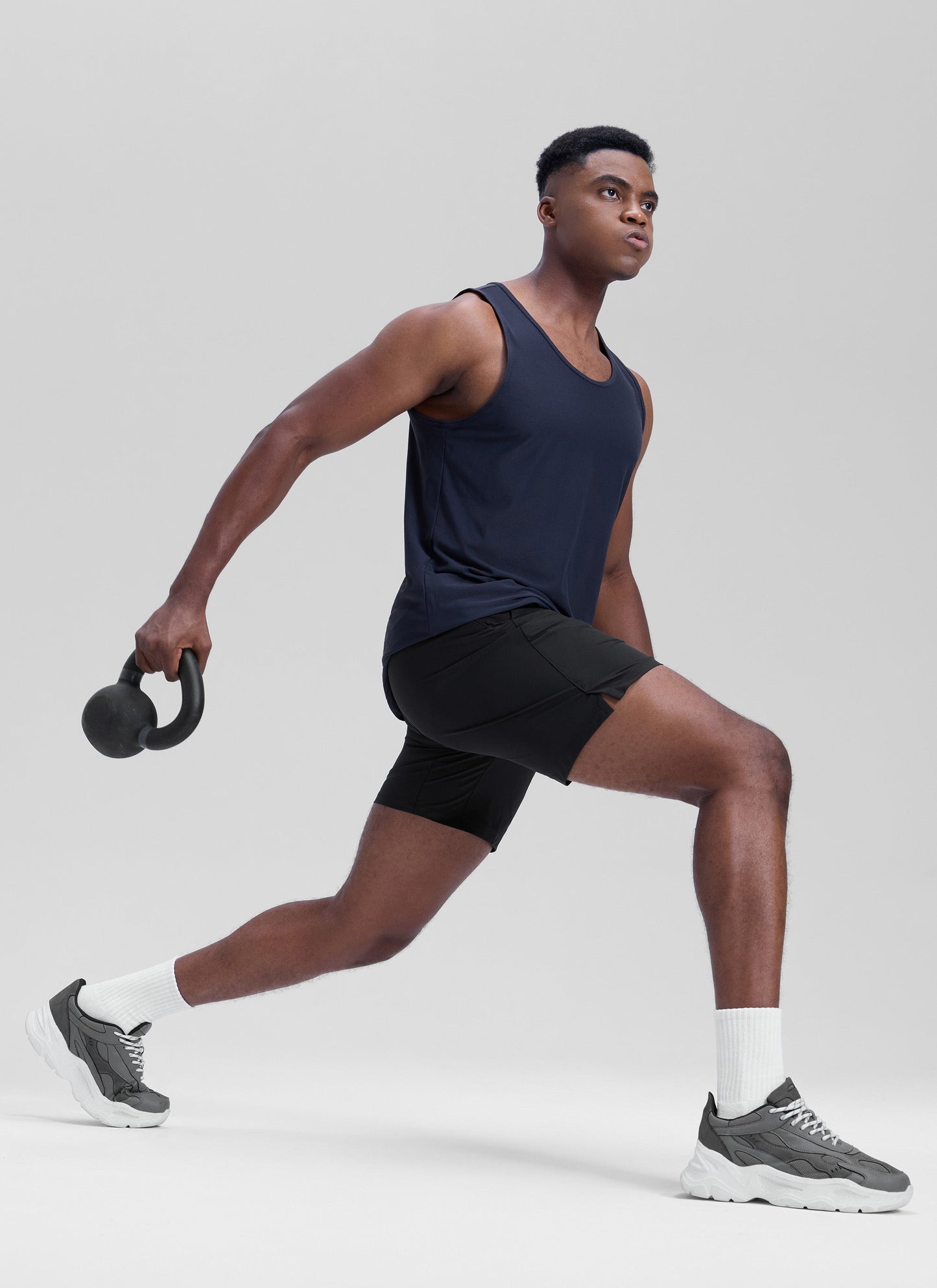 Workout Quick Dry Linerless Pocket Short  7"