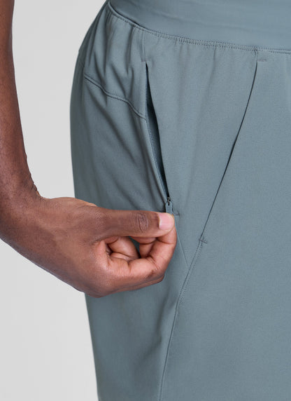 Workout Quick Dry Linerless Pocket Short  7"