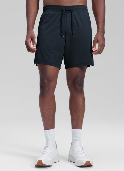 Workout Quick Dry Linerless Pocket Short  7"