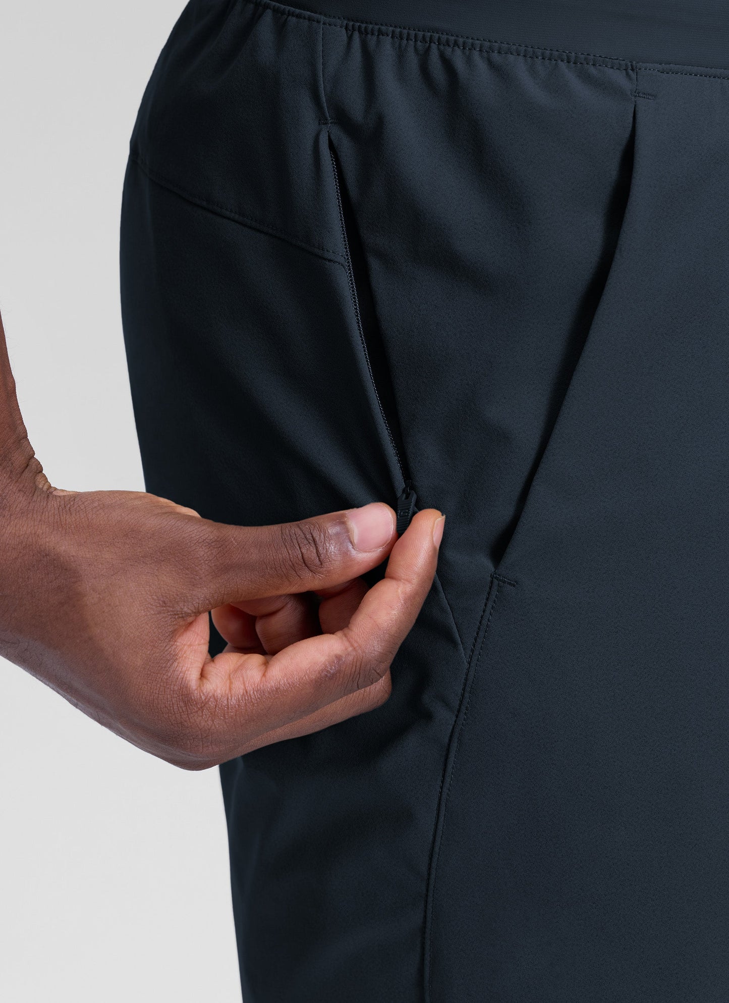 Workout Quick Dry Linerless Pocket Short  7"