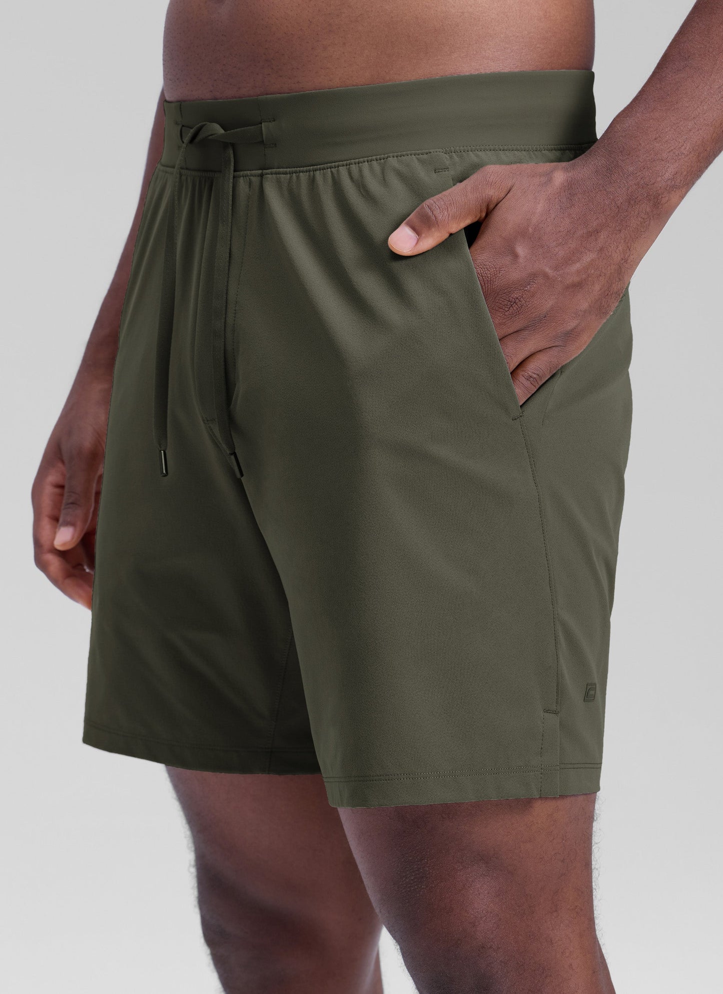Workout Quick Dry Linerless Pocket Short  7"