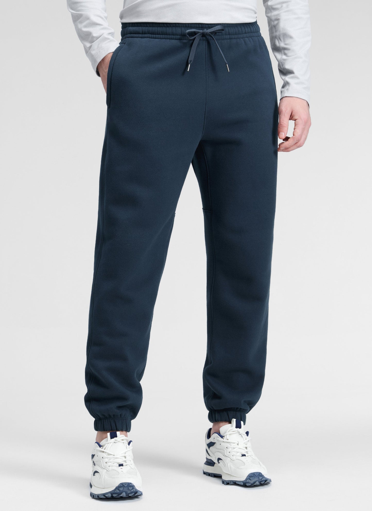 Fleece Lined Zipper Pocket Sweatpant 30"