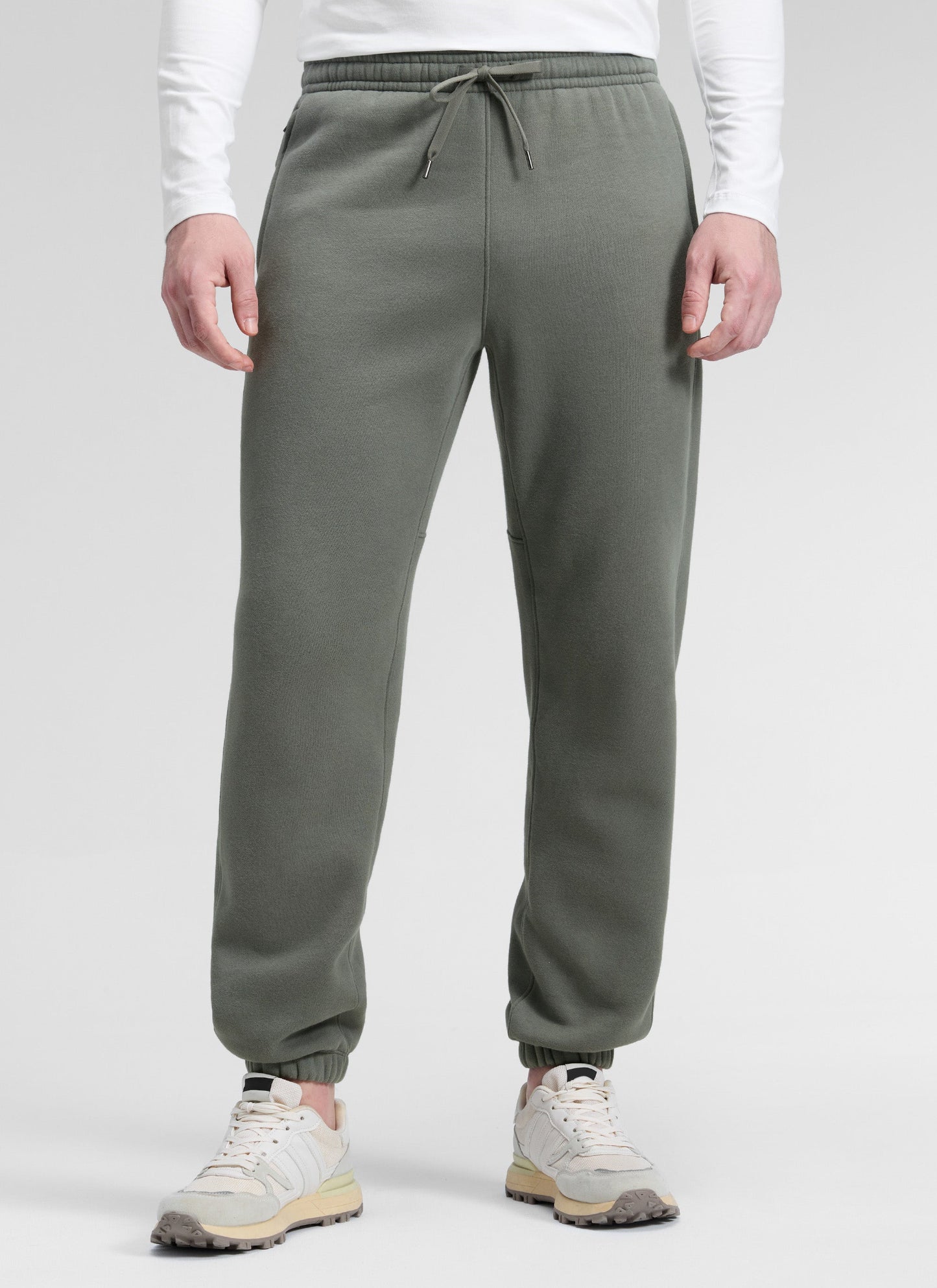 Fleece Lined Zipper Pocket Sweatpant 30"