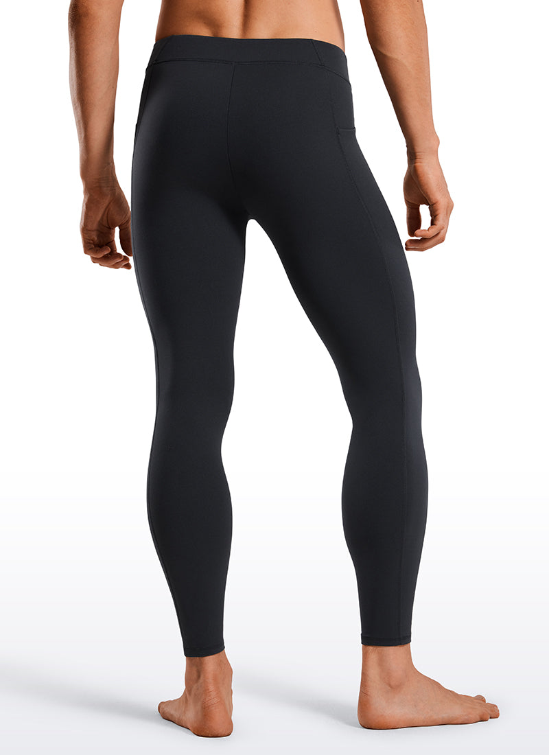 Butterluxe Mens Leggings with Pockets 27"