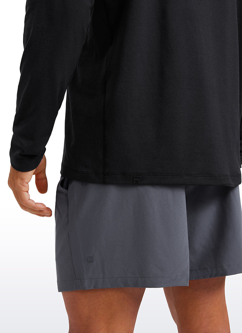 Cloud Jersey Crewneck Long Sleeve Shirts