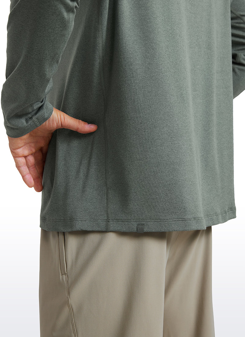 Cloud Jersey Crewneck Long Sleeve Shirts