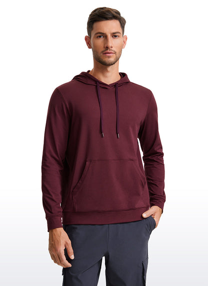 Cloud Jersey Pullover Hoodie Long Sleeve with Pocket