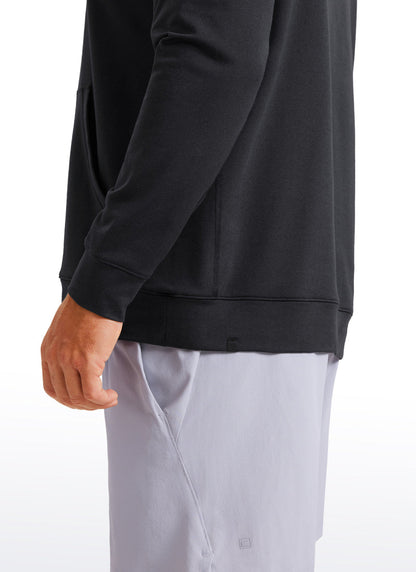 Cloud Jersey Pullover Hoodie Long Sleeve with Pocket