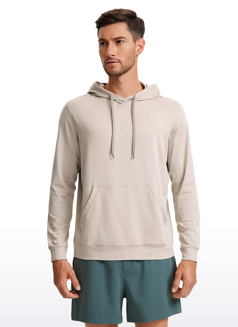 Cloud Jersey Pullover Hoodie Long Sleeve with Pocket