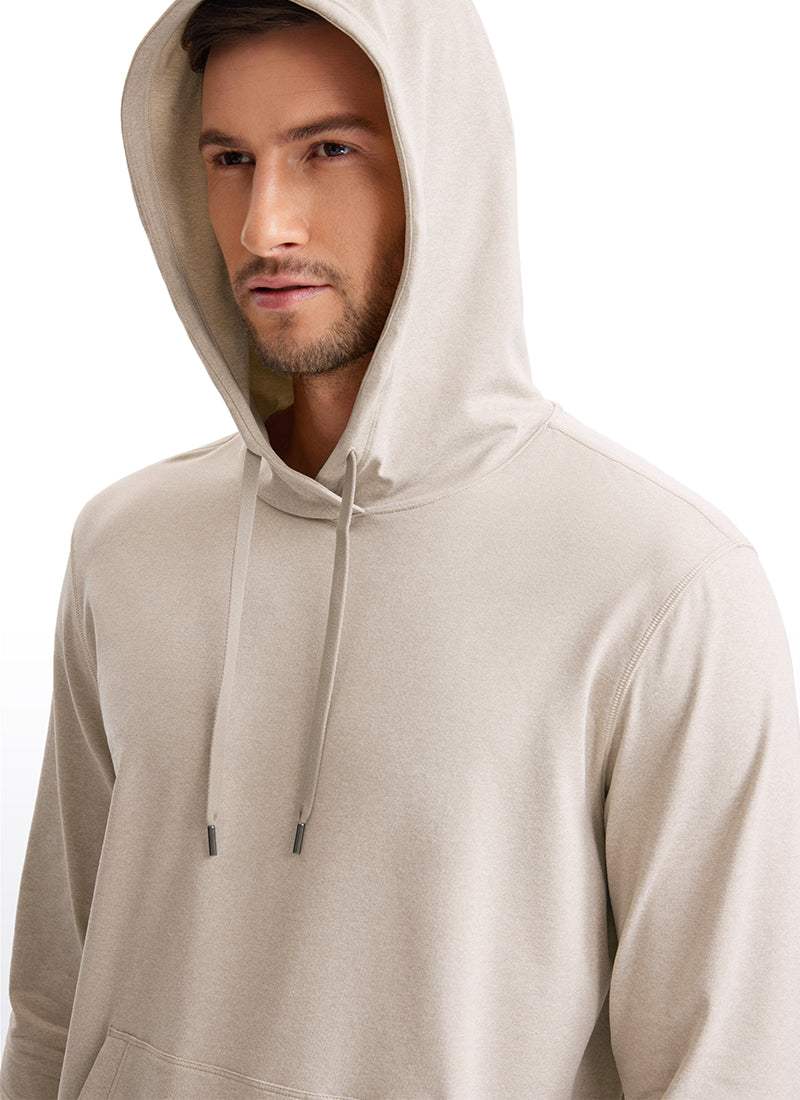 Cloud Jersey Pullover Hoodie Long Sleeve with Pocket