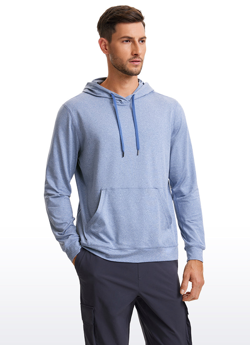 Cloud Jersey Pullover Hoodie Long Sleeve with Pocket