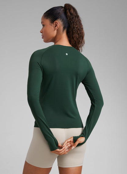 Seamless Thumbhole Long Sleeve