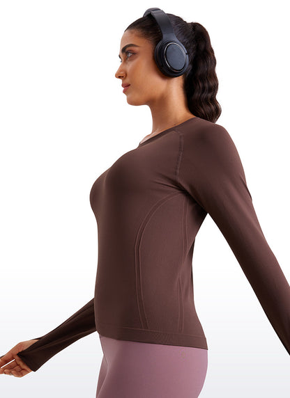 Seamless Thumbhole Long Sleeve