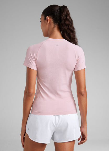 Seamless Hip Length Short Sleeve