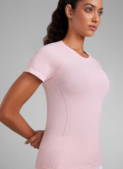 Seamless Hip Length Short Sleeve
