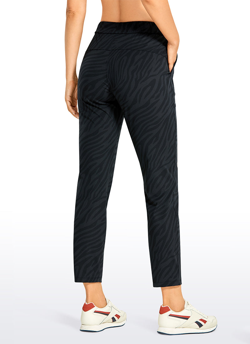 Stretch Drawstring 7/8 Pocket Pant 27''