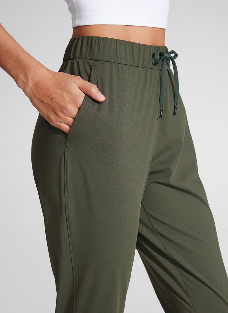 Stretch Drawstring 7/8 Pocket Pant 27''