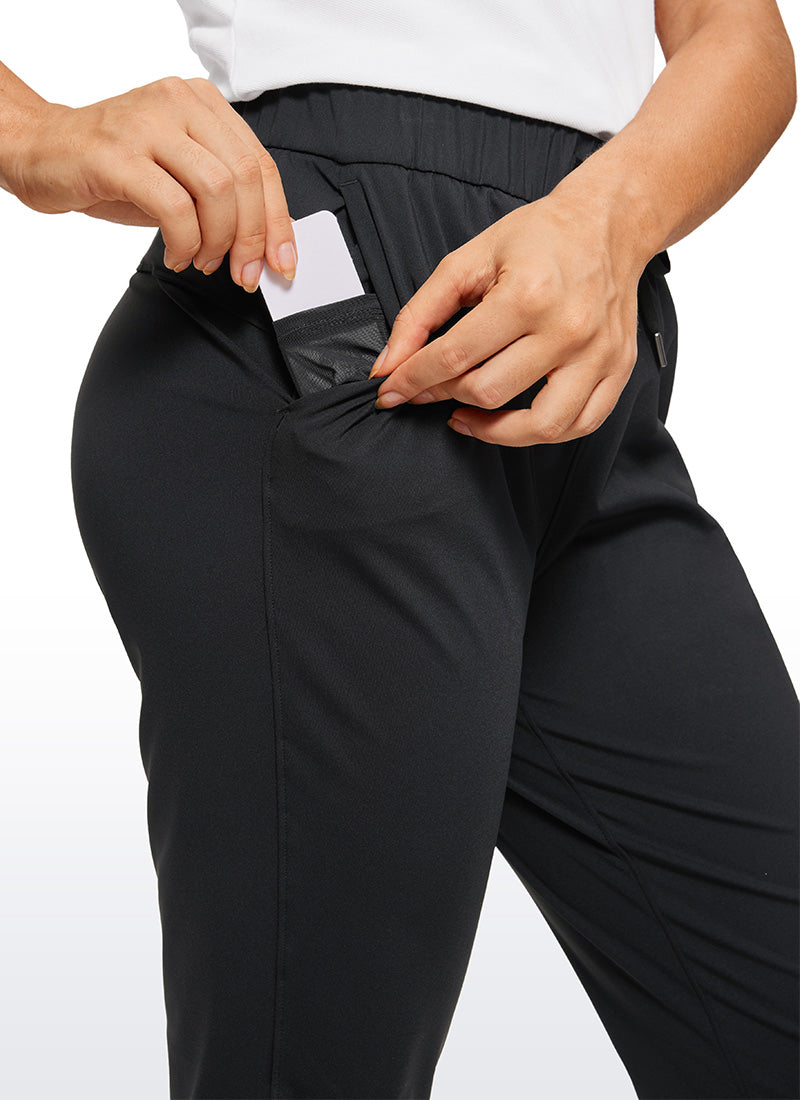 Stretch Drawstring Pocket Pant 31''