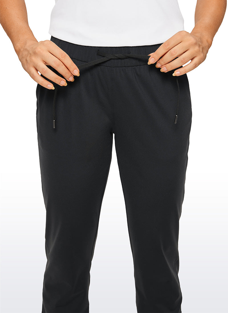 Stretch Drawstring Pocket Pant 31''