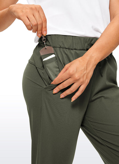 Stretch Drawstring Pocket Pant 31''