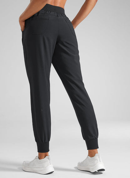 Feathery-Fit Drawstring Pocket Jogger 28''