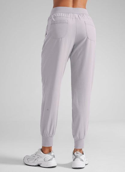 Feathery-Fit Drawstring Pocket Jogger 28''