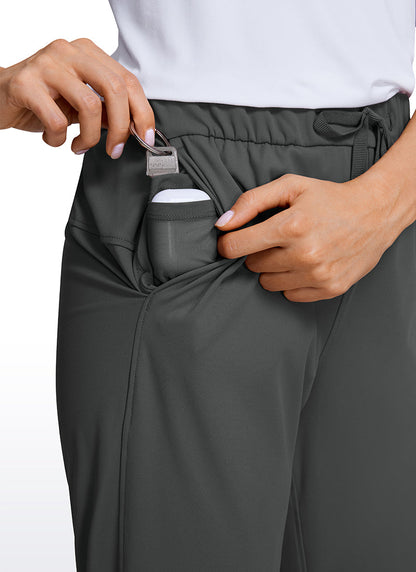 Stretch Cropped Pocket Pant 23''