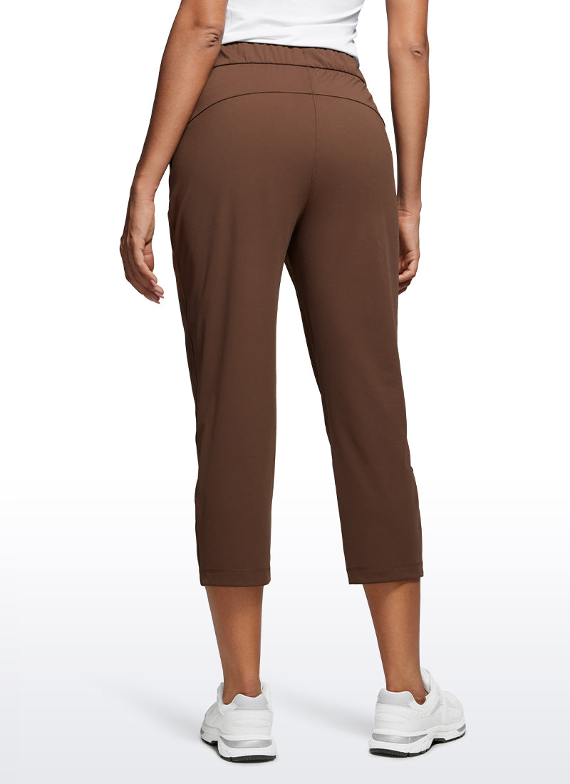 Stretch Cropped Pocket Pant 23''