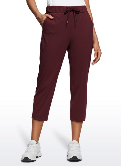 Stretch Cropped Pocket Pant 23''