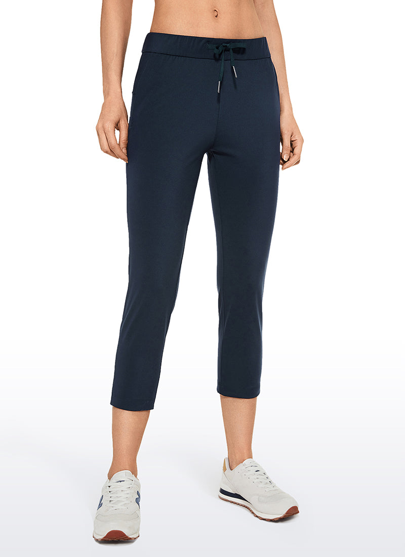Stretch Cropped Pocket Pant 23''
