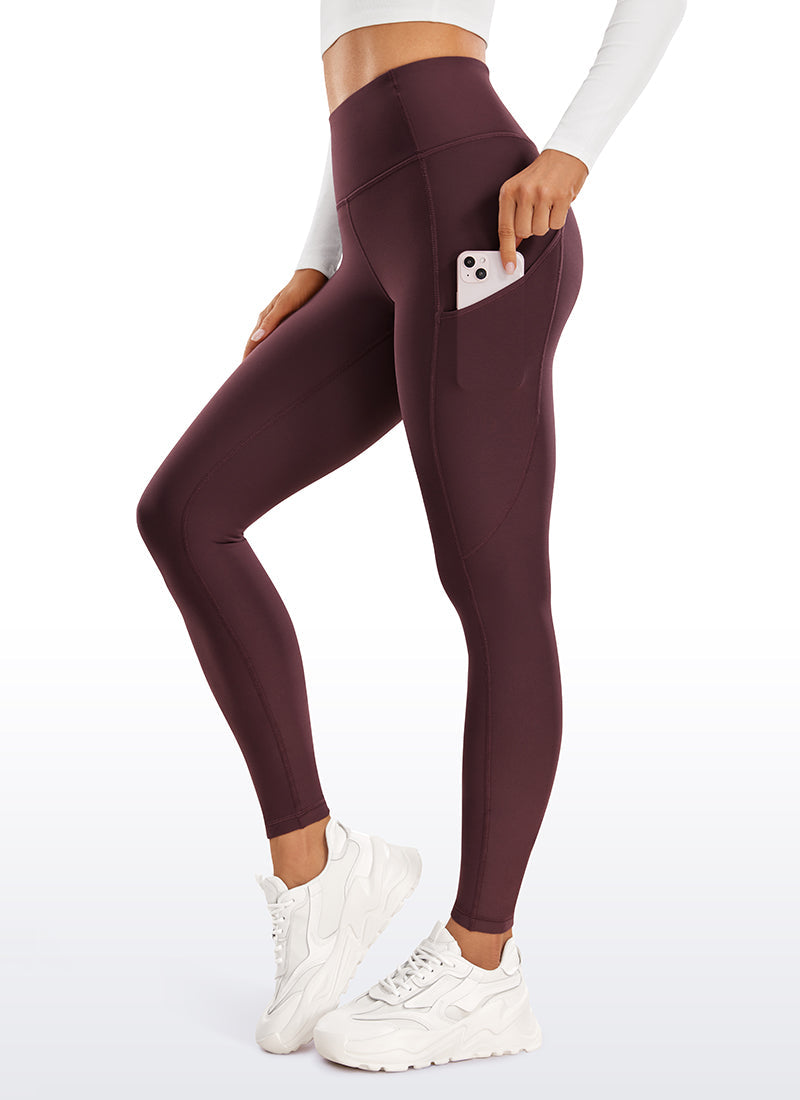 Thermal Fleece Lined Pocket Legging 28''