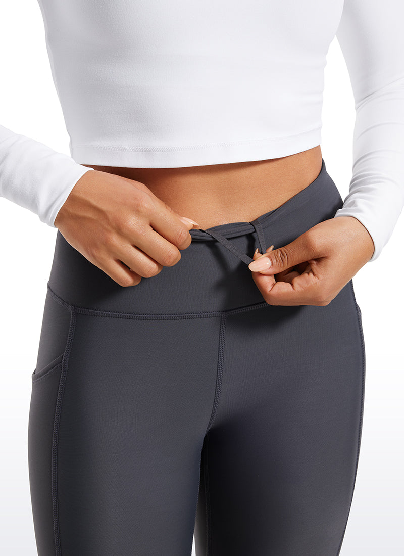 Thermal Fleece Lined Pocket Legging 25''