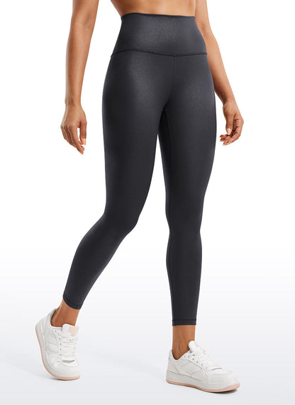 Matte Faux Leather Legging 25''