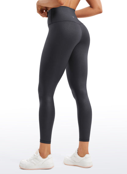 Matte Faux Leather Legging 25''