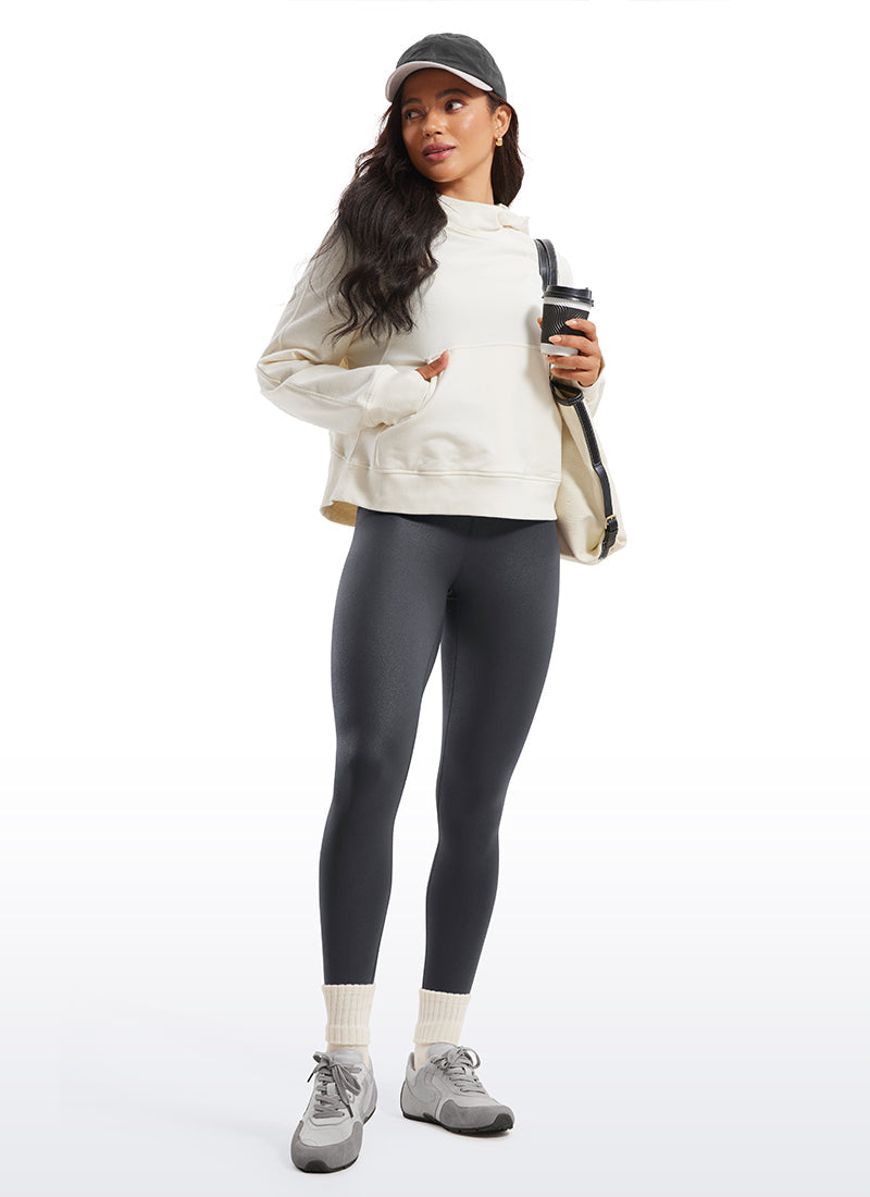 Matte Faux Leather Legging 28''