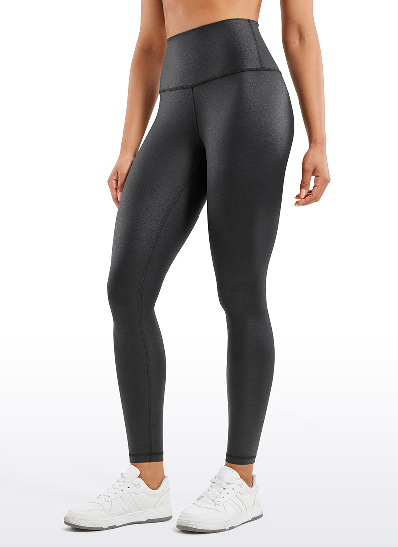 Matte Faux Leather Legging 28''