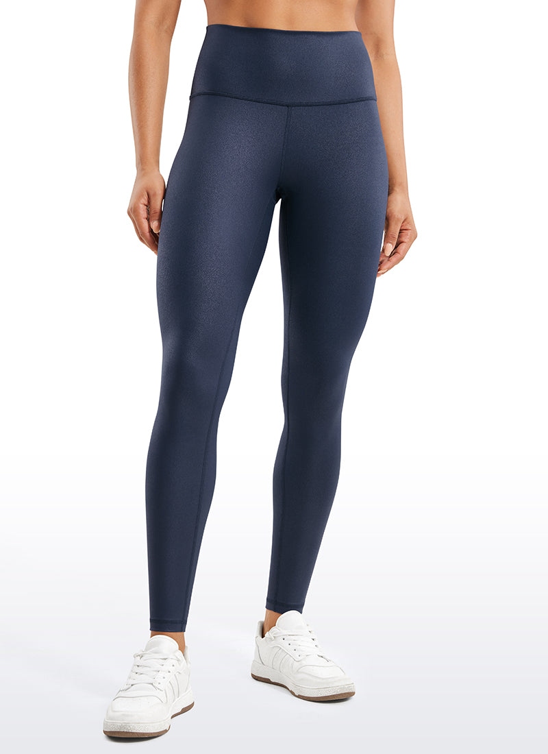 Matte Faux Leather Legging 28''