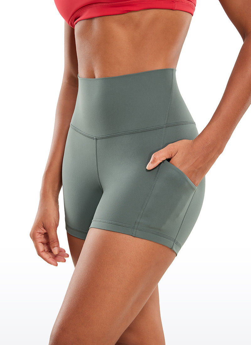 Butterluxe Pocket Yoga Short 3''
