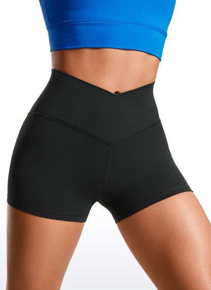 Butterluxe V Cross Waist Short 3"